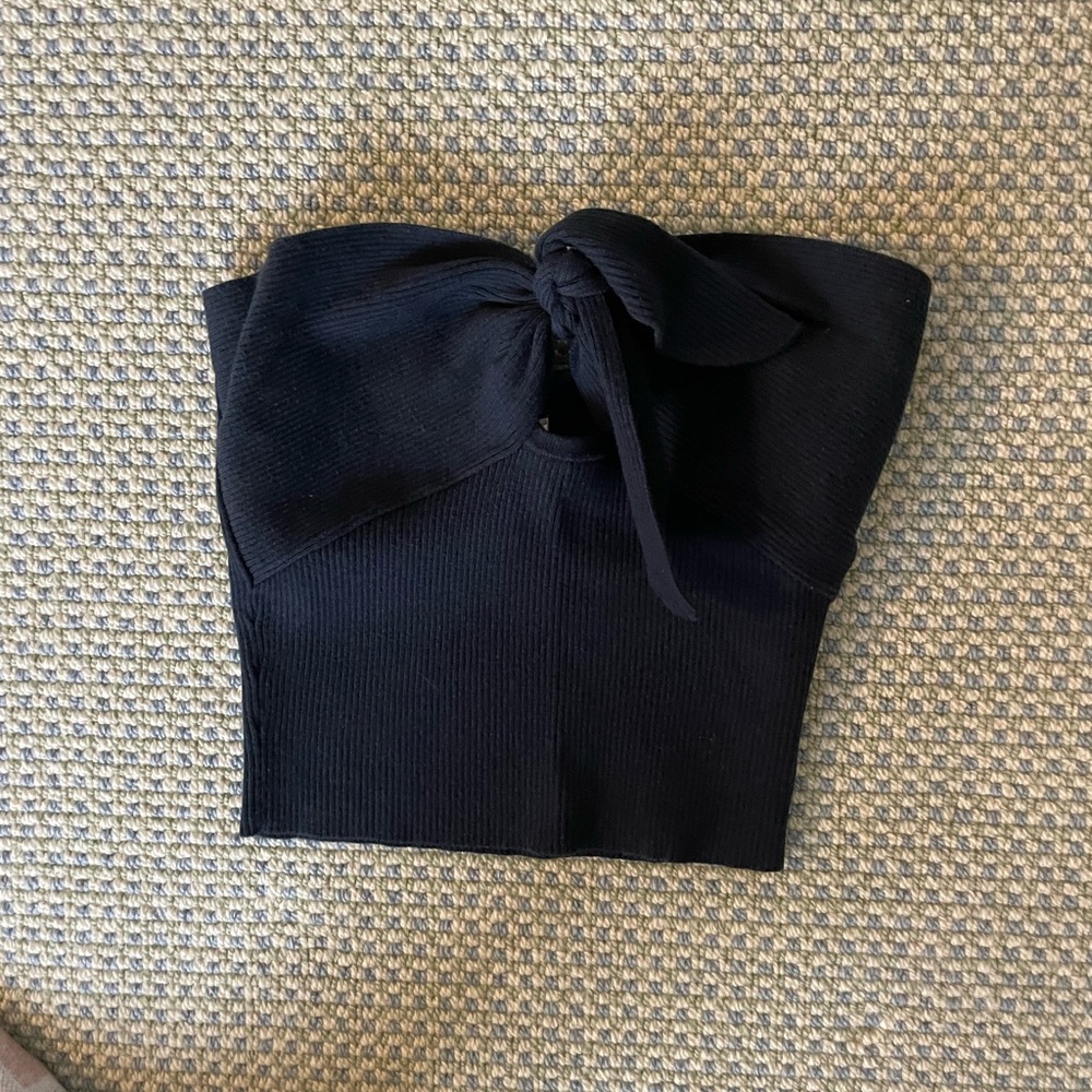 Tie tube top